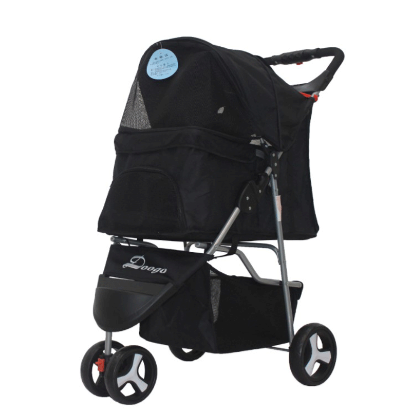 RTS Luxury pet stroller travel 3 wheel and 4 wheel  dog strollers small dogs pet stroller for dogs