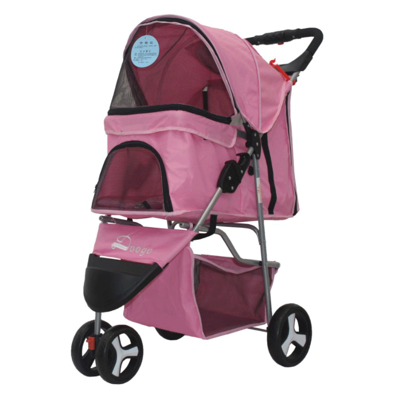 RTS Luxury pet stroller travel 3 wheel and 4 wheel  dog strollers small dogs pet stroller for dogs