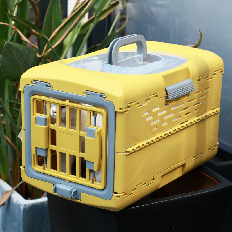 Portable Dog Carriers Durable Pet Carriers Houses outdoor travel cat Transport Box Cat Consignment Carrier Box