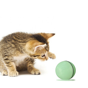 2020 new design high quality USB electric pet toys electric cat LED flash ball Laser Smart Cat Toys