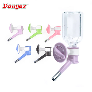 Factory Supply Dog Water Fountain Automatic Portable Hanging Cage Drinking Dog Pet Water Dispenser Nozzle