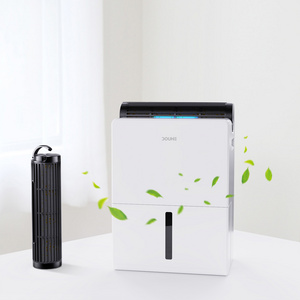 DOUHE Factory Trending Products 2024 New Arrivals Smart Home Portable Small Mini 2 In 1 Semiconductor Desiccant Dehumidifiers