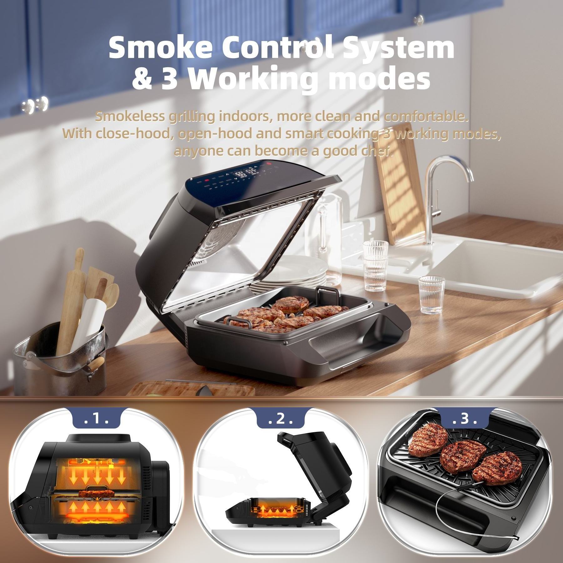 new product ideas 2023 steam oven digital custom no oil free air fryer with viewing windows