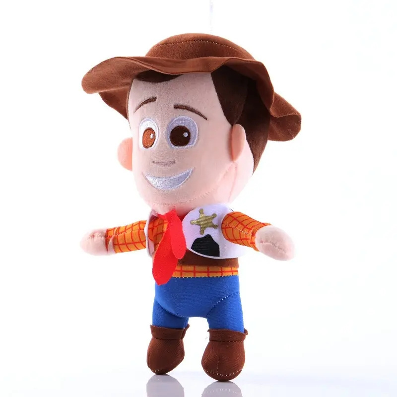 DOULUO Buzz Light year Plush Toys Suction Cup Woody Story Collection Cartoon Figure Plush Toys Stuffed Buzz Spaceman Anime Doll