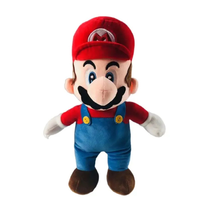 DOULUO Factory Mario Plush Cartoon Toy Four Kinds Of Plumber Dolls Christmas Gift Toys Sitting Uncle Plush Doll Game Peripheral