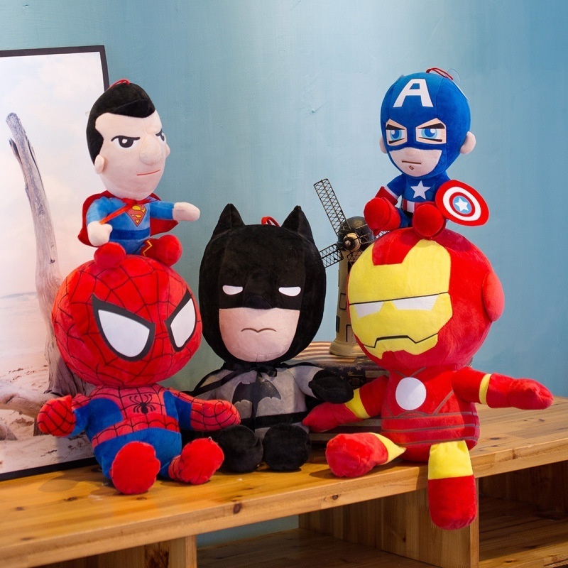 DL61541 2023 Wholesale Collection SpiderMan Plush Toy Super Hero Plush Toys