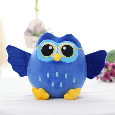 DL2135 Owl Doll Stuffed Plush Toy Cartoon Owl Pillow Children Christmas Plush Toys High Quality Birthday Gift