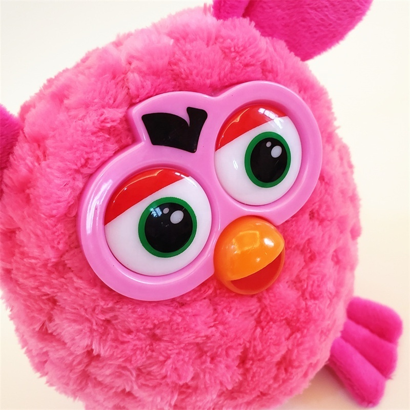 DOULUO Creative Electronic Cartoon Plush Talking Owl Toys