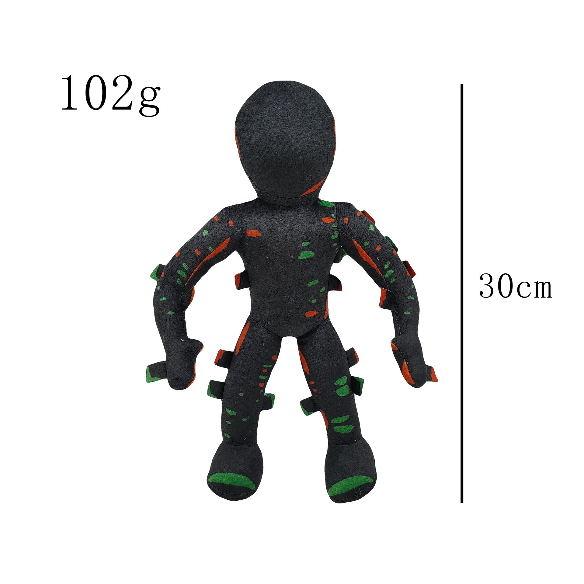 DL5823 2023Wholesale Black Figure Doors Plushie Toy Horror Game Doors Character Plush Toys Terrible Stuffed Doors Plush Figure