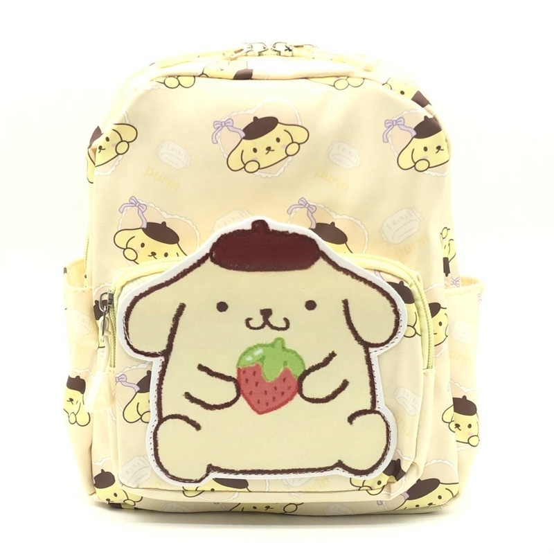 DL6821 Wholesale Custom 2023 Sanrioo Pacha Dog School Bag Kindergarten Cartoon Cute Backpack Kids Students Comfort Backpack