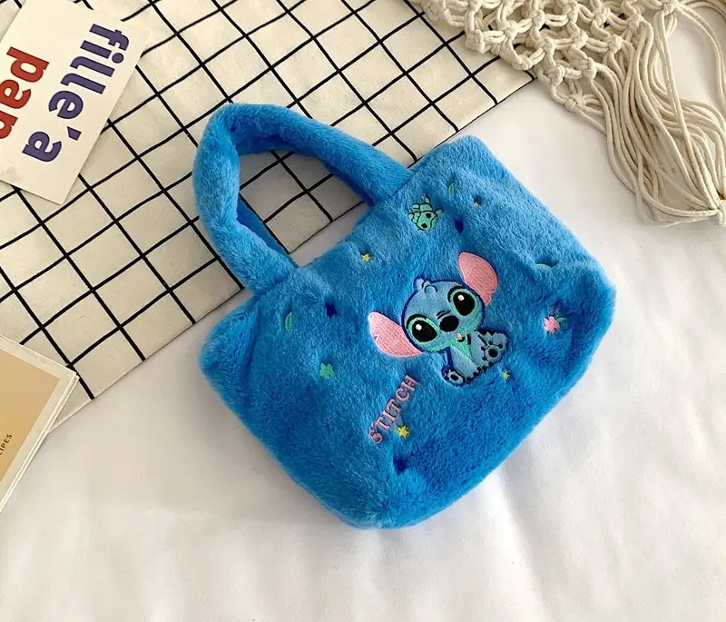 DOULUO Sanrioo Tote Handbags Kuromi Soft Cute Plush Bags Kawaii My Melody Top Selling Products 2023 Plush Bags