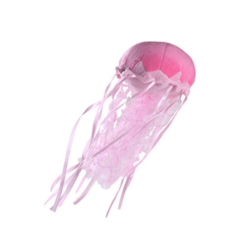 DL248 2024 Trending New Arrival Customized Jelly Fish Plush Toys Fluffy Jellyfish Bagchain Stuffed Plushies Toys