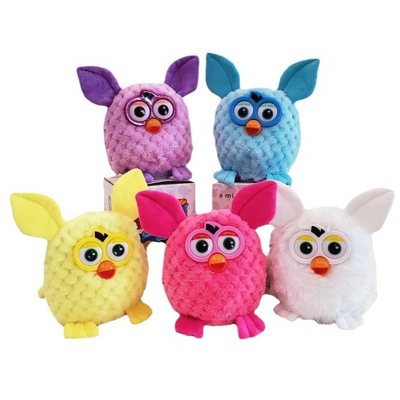 DOULUO Creative Electronic Cartoon Plush Talking Owl Toys