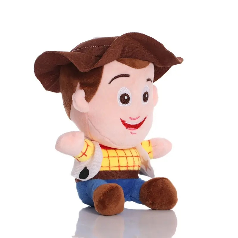 DOULUO Buzz Light year Plush Toys Suction Cup Woody Story Collection Cartoon Figure Plush Toys Stuffed Buzz Spaceman Anime Doll