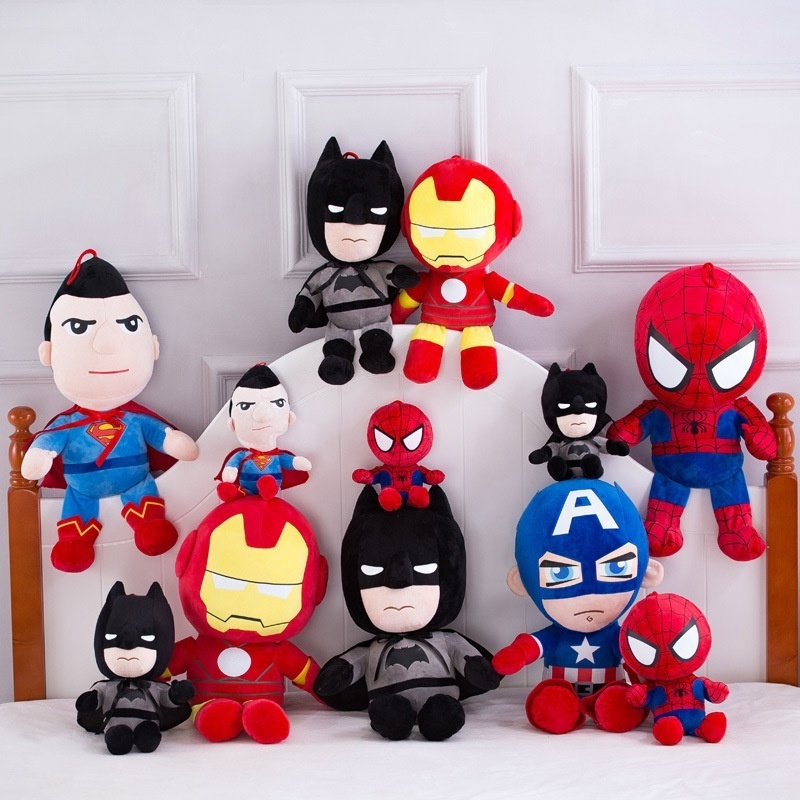 DL61541 2023 Wholesale Collection SpiderMan Plush Toy Super Hero Plush Toys