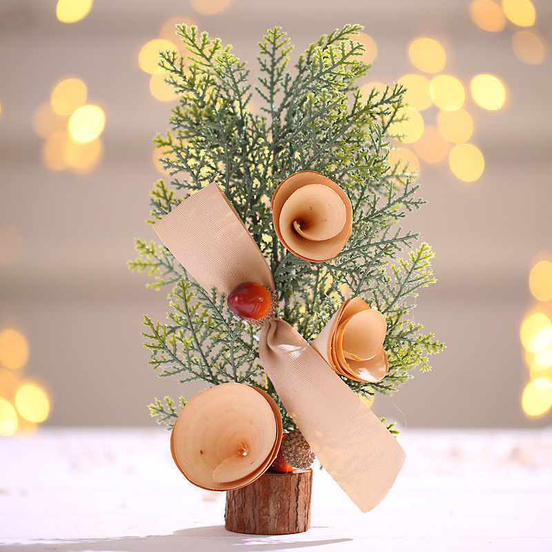 Simulation pine branches leaves Christmas tree Christmas circle decoration green false pine cedar pine branches and leaves