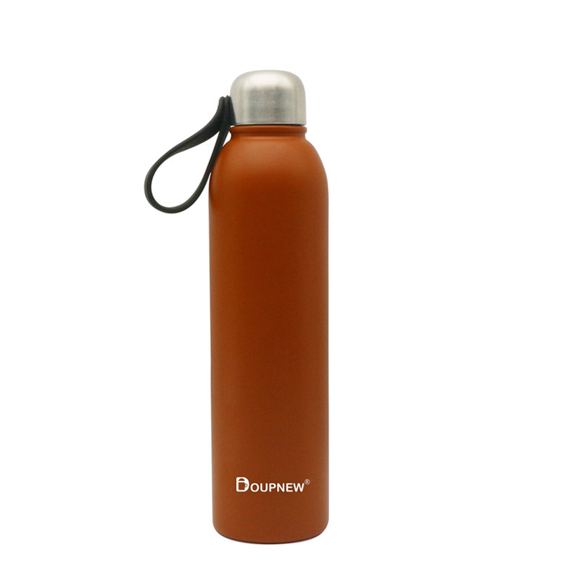 Wholesale Laser Printing Logo Sport Water Bottle 304 Stainless Steel Thermos Single Wall Water bottle