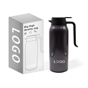 Leakproof Double Walled Insulated Thermos Jug Tea Thermal Coffee Carafe 316 Stainless Steel Waterjug Vacuum Flask Jug