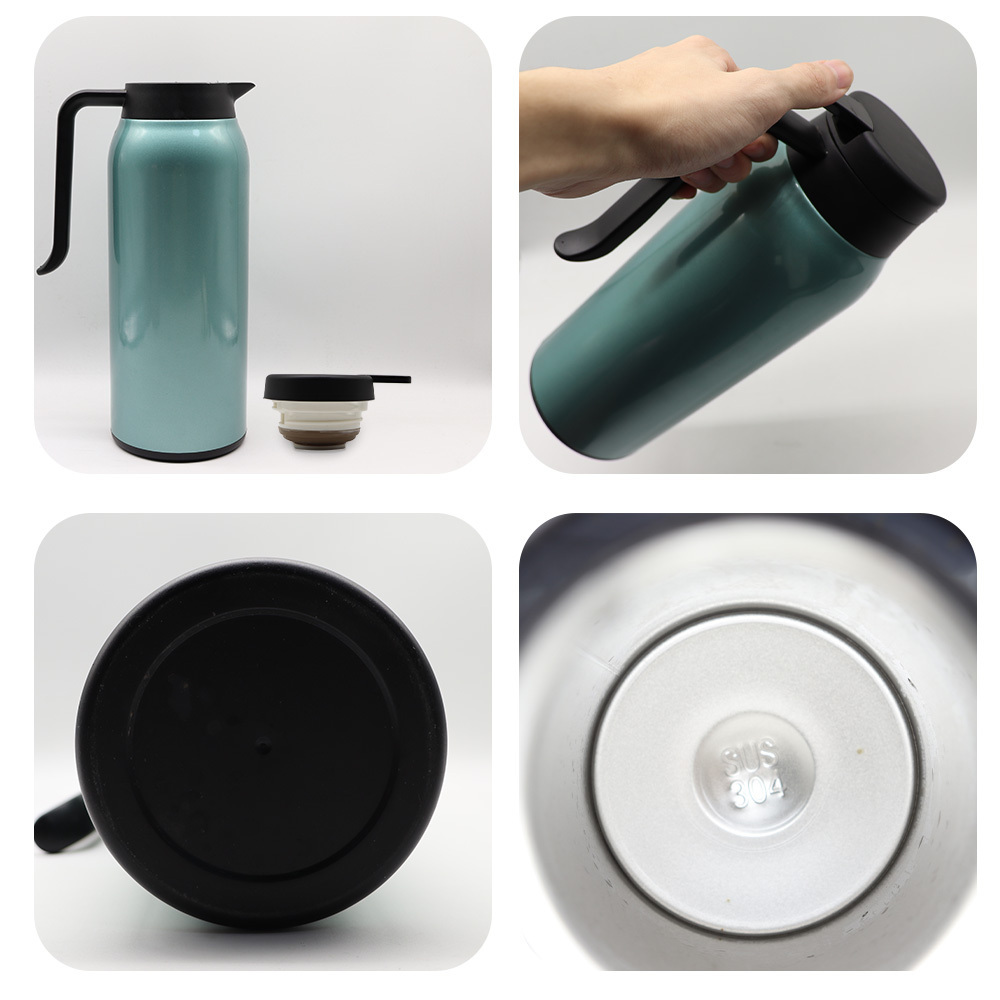 Large Vacuum Flask Insulated Water Bottle Stainless Steel Water Jug 2 Litre Water Bottle