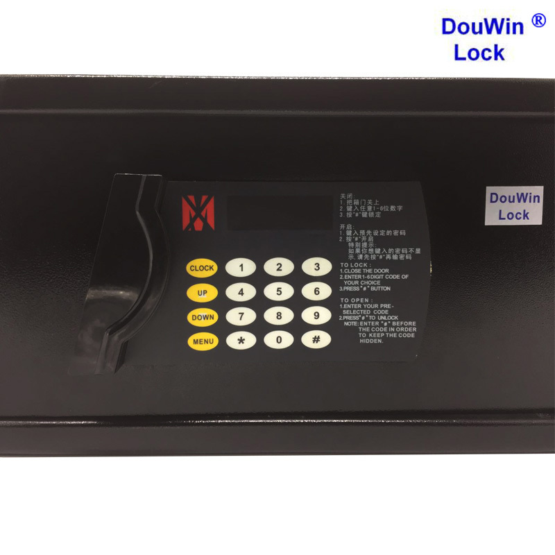 digital electronic safe box time lock with digital way to open the safe