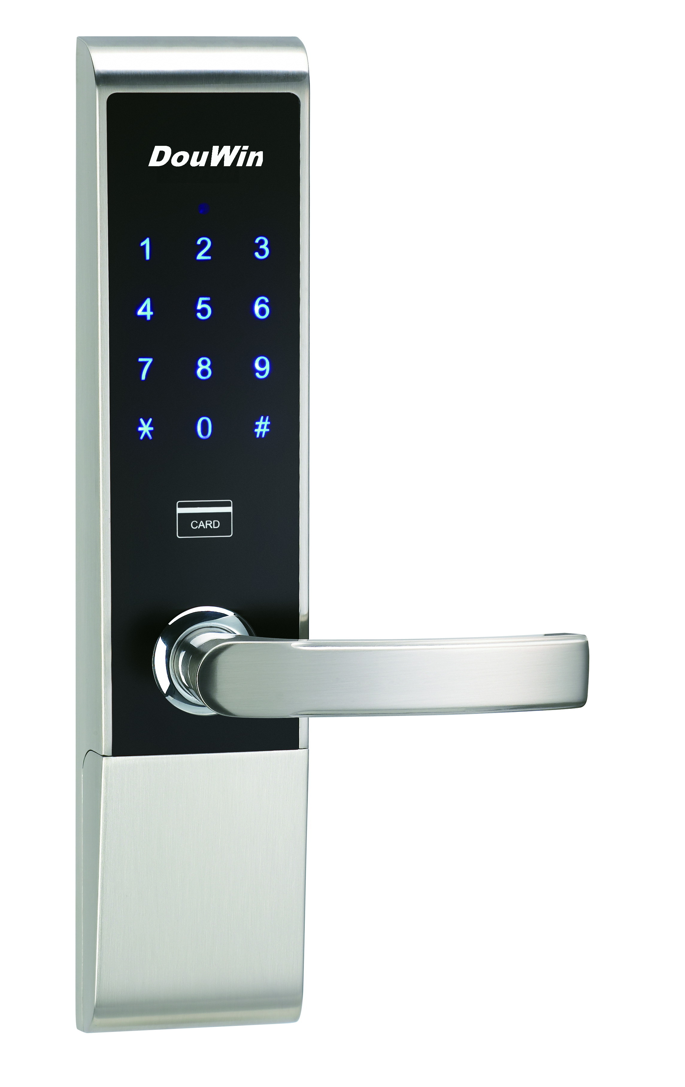 door DOUWIN   lock touch-screen digital home password lock sliding handel lock