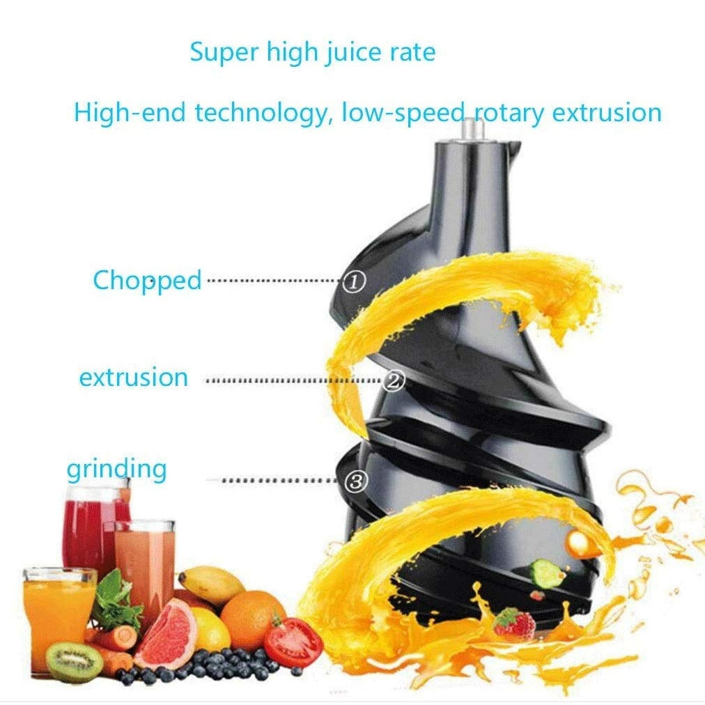 Cold Press Commercial Heavy Duty Vertical Big Mouth Juicers Extractors Machine Juice Extractor Slow Juicer