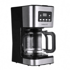 Sokany High Quality America Portable Electric Espresso Machine Automatic American Making Tea Drip Coffee Maker