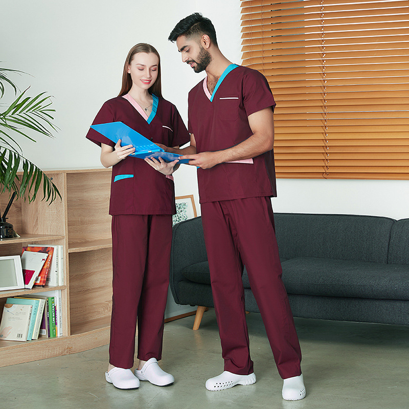 Wholesale Custom Made Nursing Scrubs Uniforms Srubs Medical Scrubs Uniform Nurse Uniforms Medical Scrubs