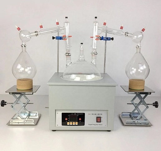 Dovmx  Customized 5L,10L ,20l Glass  Pure  Oil Short Path Distillation