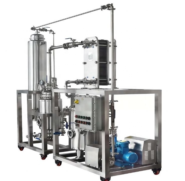 Customized Lab Machine 200L/H Fully Automatic Falling Film Evaporator