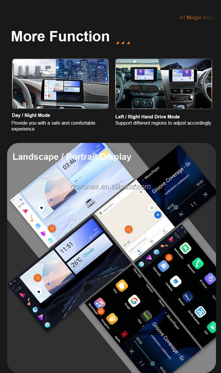 GT6 2022 Upgrade QCM 6125 Android 12 Car Play Aibox CarPlay AI Box