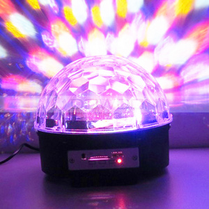 Mini RGB Mixed DJ Laser Disco Party Club Voice Control Stage Lighting