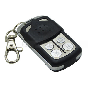 Keychain 4 Buttons 433.92Mhz RF Duplicator Metal Clone Remote Control Transmitter For Garage Door