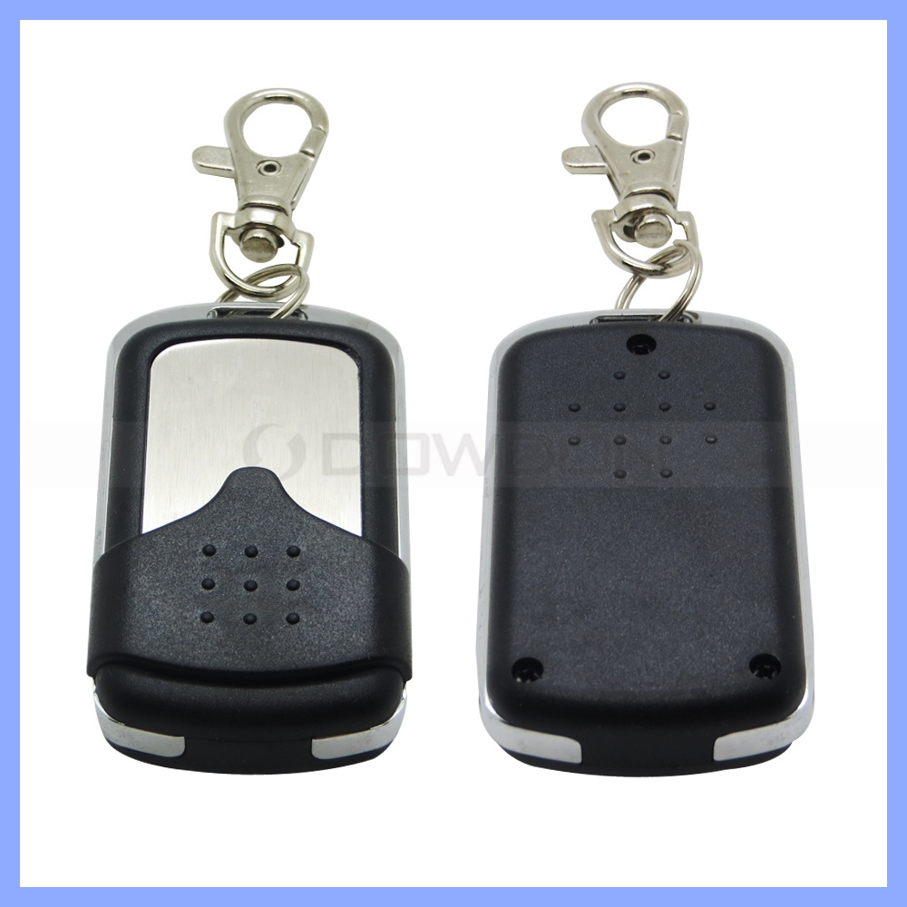 Keychain 4 Buttons 433.92Mhz RF Duplicator Metal Clone Remote Control Transmitter For Garage Door