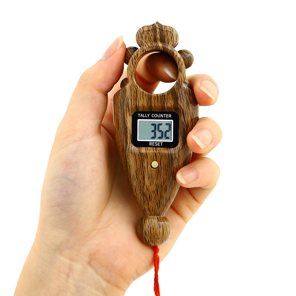 Muslim Prayer Electronic Islamic Counter With Backlight Prayer Beads Counter