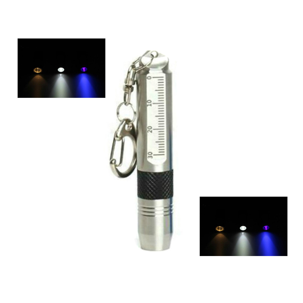 300M Throw Distance LED White UV Stone Flashlight Jade Stone Detector Testing Jade Tool Flashlight