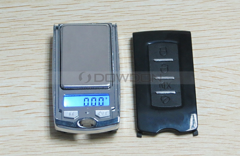 0.01/100g Gram Mini Car Keys Style LCD Display Digital Pocket Scale Jewelry Scale