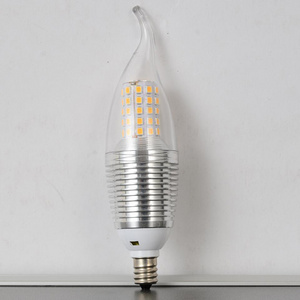 White Yellow Warm Mini Light E14 E27 AC 7W 9W 12W LED Top Ceiling Candle Bulb