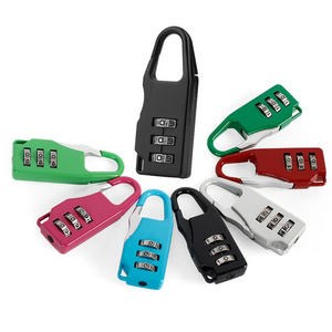 Travel Suitcase Luggage Security 3 Digit Password Mini Combination Padlock