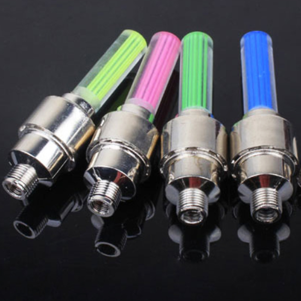 Colorful Mini LED Bike Wheel Light Bicycle Wheel Tire Valve Cap Light