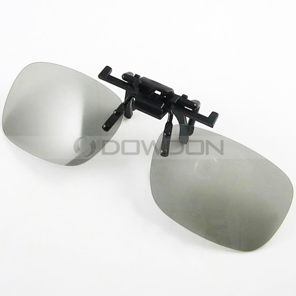 HD 3D Video TV Program Television Stereo Glass Clip Polarized Lens for LG