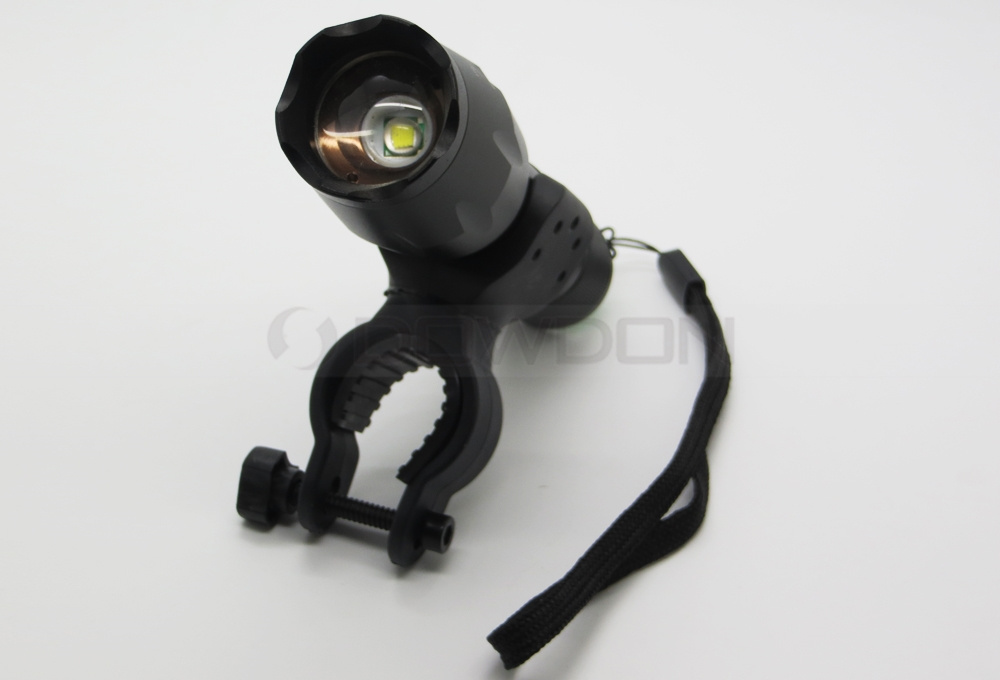 Waterproof AAA 18650 Battery T6 Aluminum Alloy Tactical Zoomable Led Flashlight Torch Kit