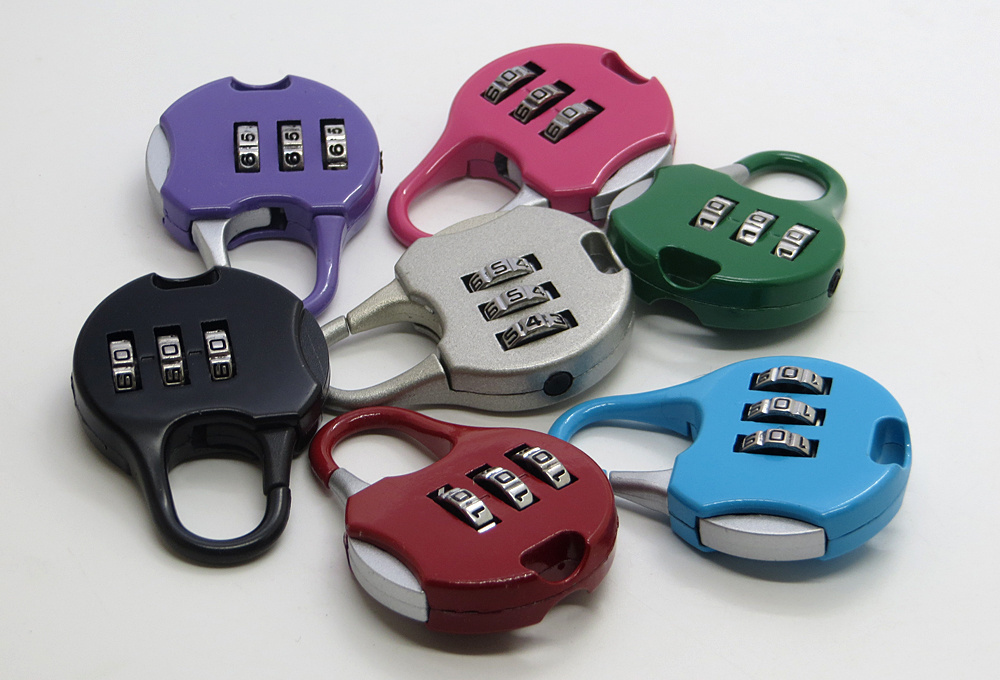 3 Digit Combinations Padlock Safe Cipher Lock Resettable Code Lock