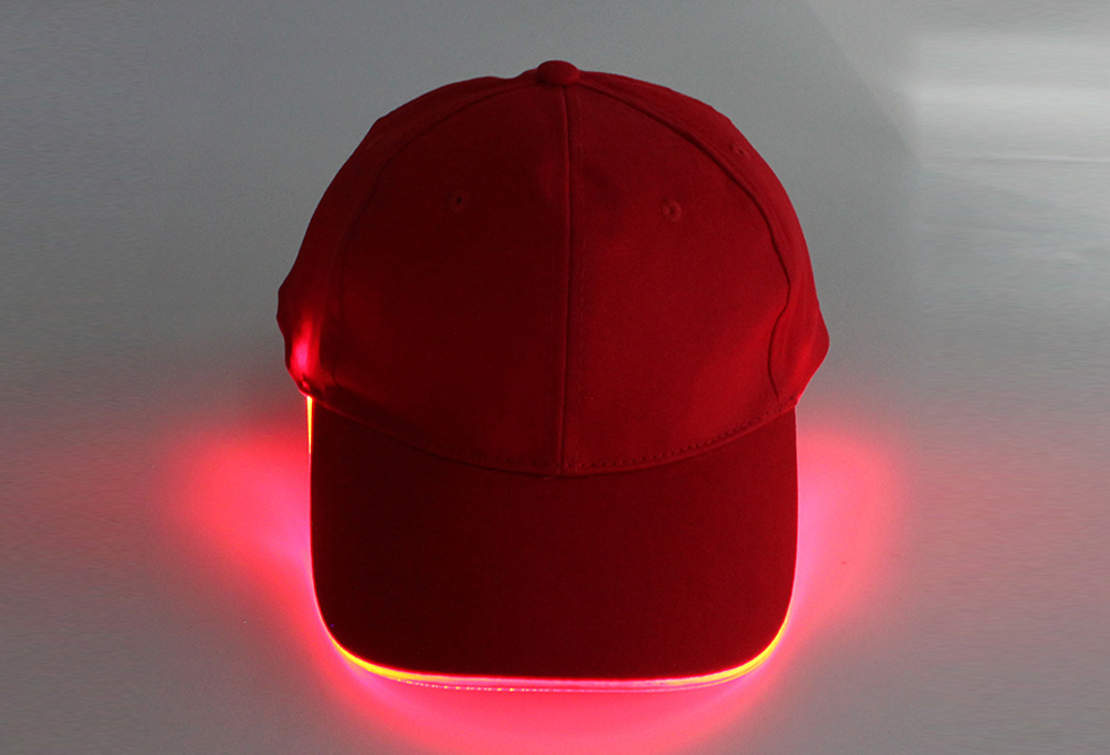 LED Hat Lighted Glow Party Baseball Cap Rave Hat for Festival Club Stage