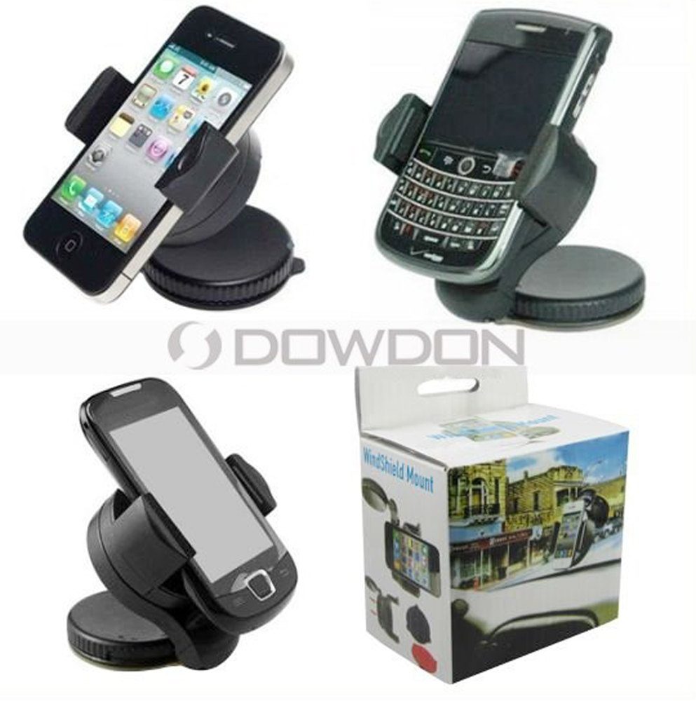 Universal Car Holder Mount Cradle in Car Windscreen Suction Mount Mobile Phone Holder Bracket Stand