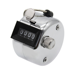 4-Digit Tally Counters Mechanical Clicker Counter Handheld Click Counter with Metal Knob