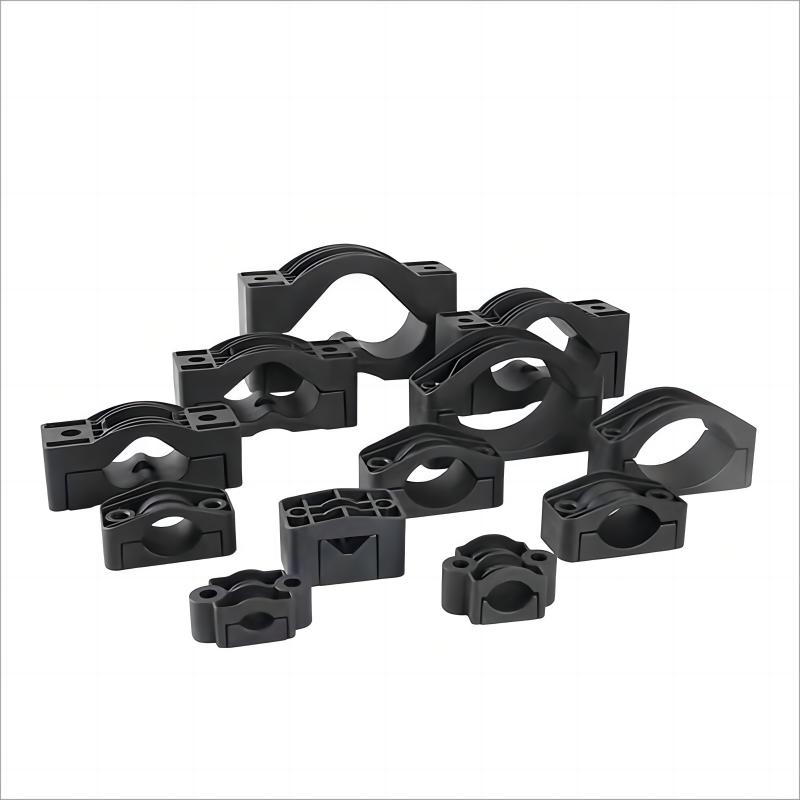 DUWAI SY38-51 Electric Cable Holder Cleat: PA Nylon Plastic Fixed Cable Clamps, Cable Cleat for Indoor Switchgear