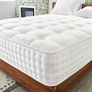 Hot Sale 12 inch High quality double king size comfort Pocket Spring Mattress hybrid with gel memory foam mattress