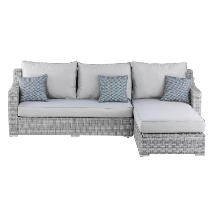 Outdoor Garden Sofas Rattan Material for Comfortable Seating