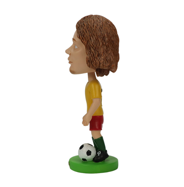 Custom plastic Football Players 3D Models Figurines topper Custom Action Figures PVC Toys football